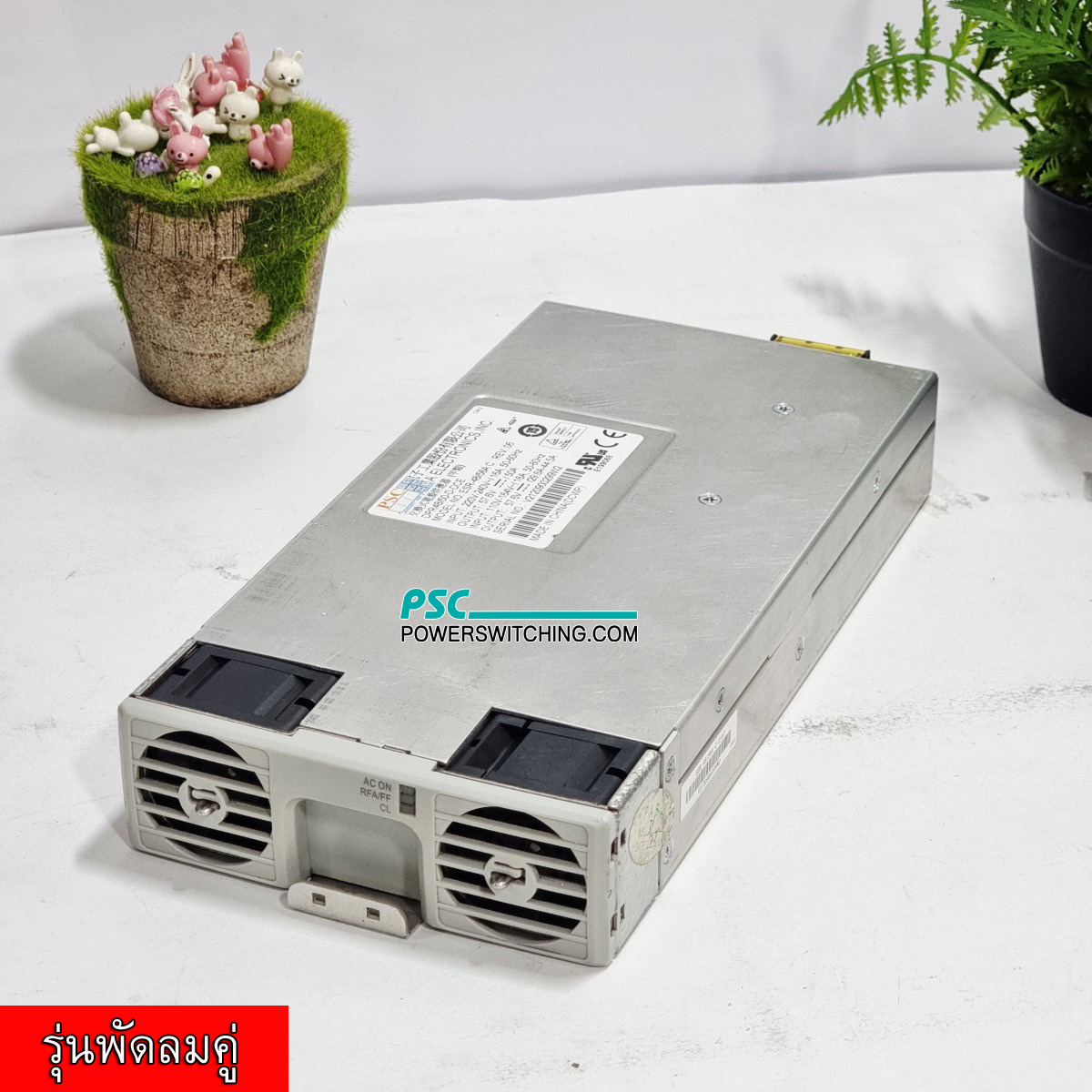 สวิทชิ่ง 48V/50A แอมป์ กำลังไฟ 3,000W สำหรับมอเตอร์ ปั๊มน้ำ ผสมไฟโซล่าเซล์ ปรับแรงดันได้ 37-57V Switching Power Supply - Image 3