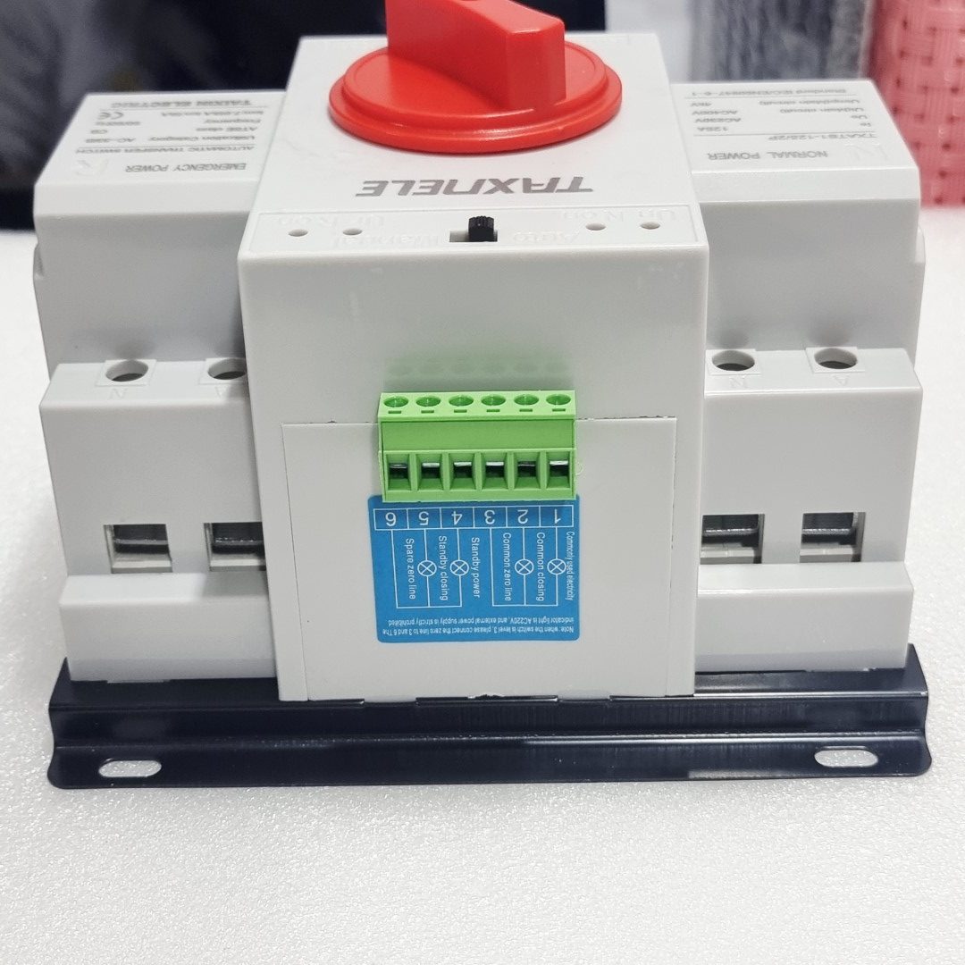 ATS 125A 220V ใหม่ล่าสุดจาก TAX เอทีเอสสลับไฟอัตโนมัติ (Automatic Transfer Switch) - Image 5